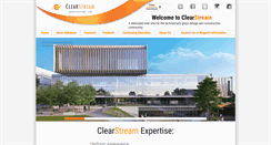 Desktop Screenshot of clearstreamarchitectural.com